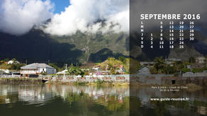 Calendrier Septembre 2016 - La Réunion
