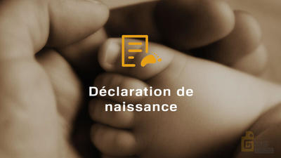 Déclaration de naissance à La Réunion (ou en France)