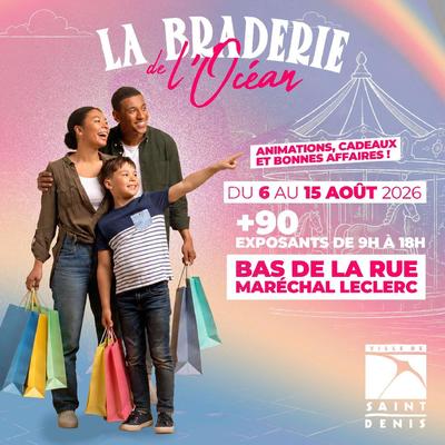 Braderie de l'océan à Saint-Denis de La Réunion