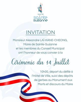 Fête nationale à Sainte-Suzanne
