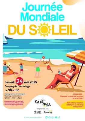 Journée mondiale du soleil à Saint-Paul