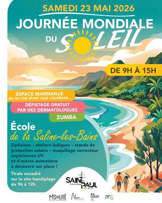 Journée mondiale du soleil à Saint-Paul