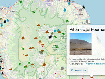 Carte de La Réunion