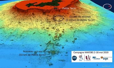 Volcan sous marin de Mayotte