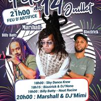 Fête du 14 juillet à l'Etang Salé