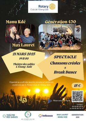 Soirée organisée par le Rotary Club de l'Etang-Salé