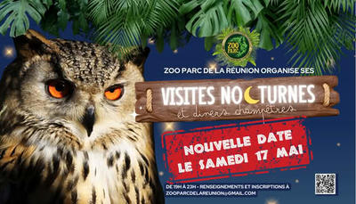 Nocturne au Zoo Parc de La Réunion