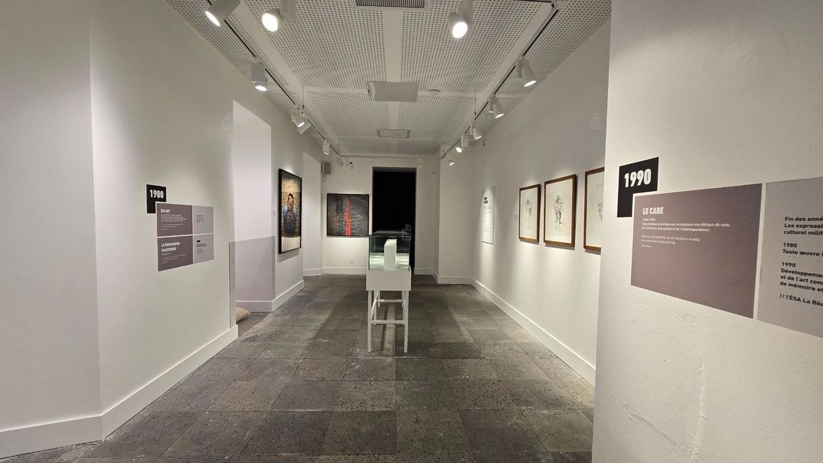 Exposition temporaire à l'artothèque de La Réunion