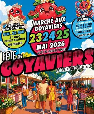Marché aux goyaviers à La Plaine des Palmistes