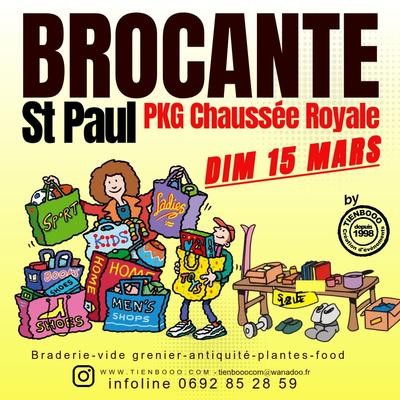 Brocante Chaussée Royale à Saint-Paul