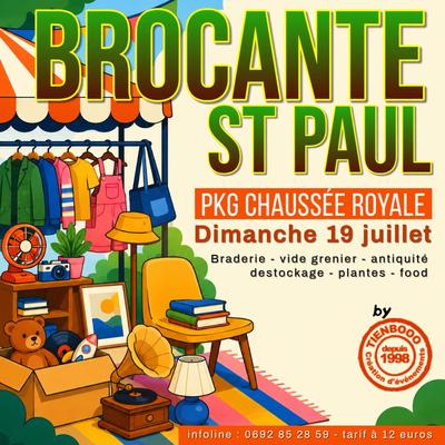 Brocante Chaussée Royale à Saint-Paul