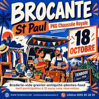 Brocante Chaussée Royale à Saint-Paul