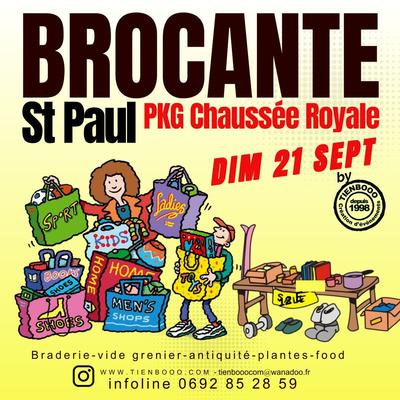 Brocante Chaussée Royale à Saint-Paul