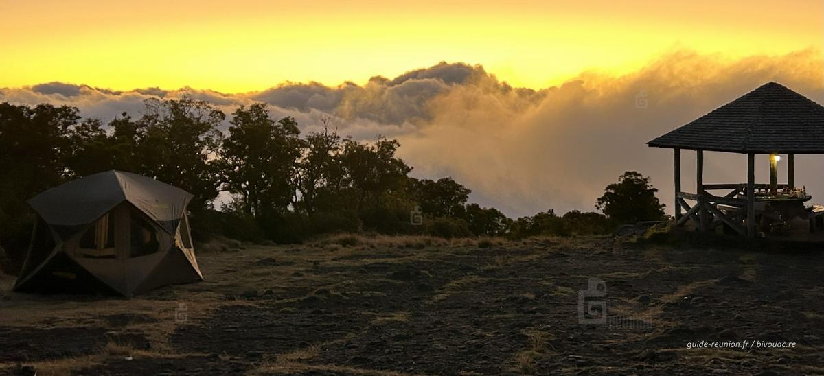 Bivouac insolite à La Réunion : location de matériel