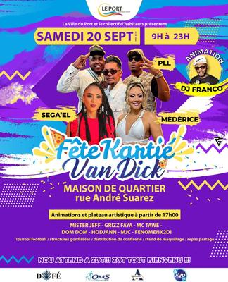 Fête du quartier Van Dick