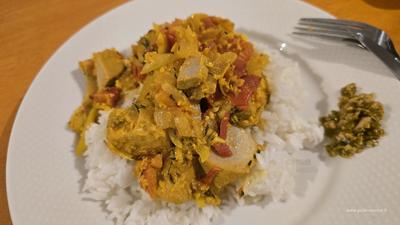 Cari de Thon - Recette de La Réunion