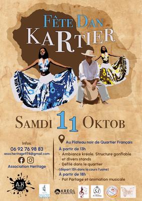 Fête dan Kartier à Sainte-Suzanne