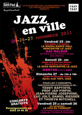 Jazz en ville Saint Paul - 2011