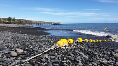 Plage surveillée de Saint-Paul