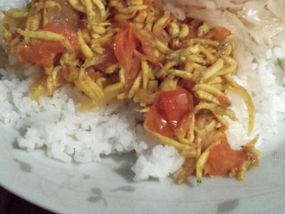 Cari bichique : Recette de La Réunion
