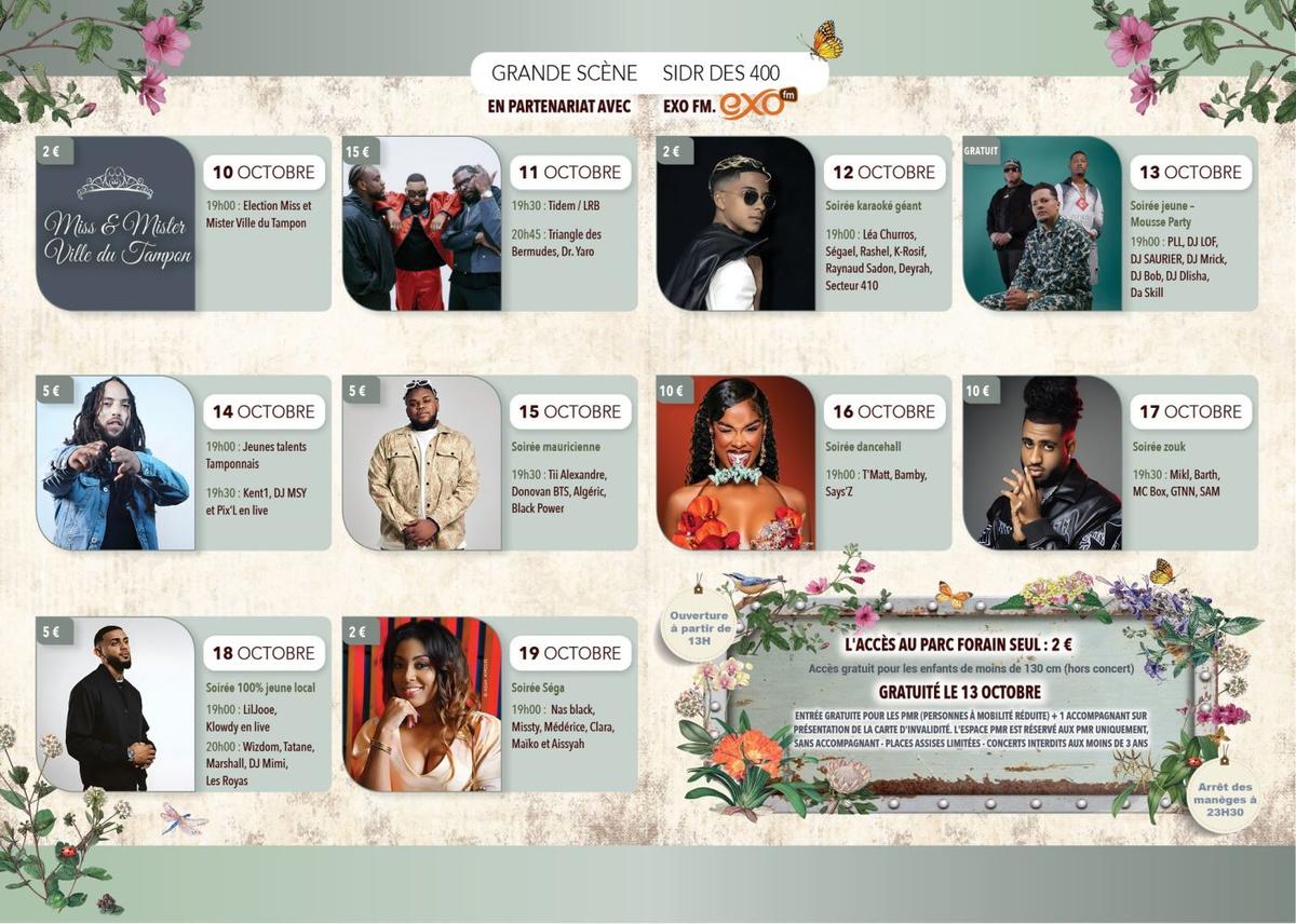 Programme Florilèges / Grande Scène Programme Florilèges / Grande Scène