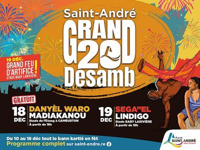 Fete de la liberté - festivités du 20 décembre - Saint-André