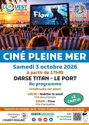 Cinéma en plein air à la Darse Titan du Port