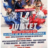 Fête nationale à Saint-Benoît - Feu d'artifice au programme