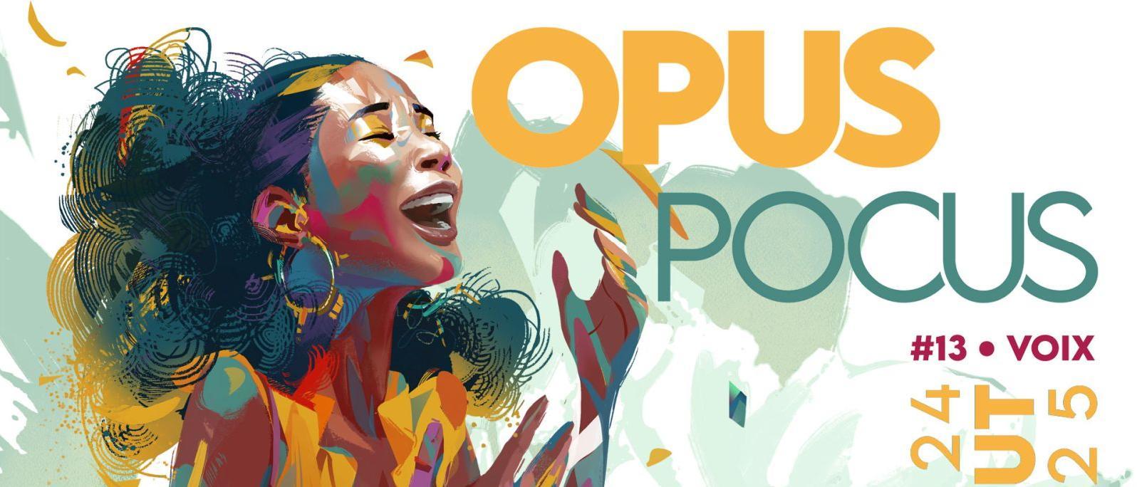 Opus Pocus - Affiche du festival de musique - La Réunion (974)