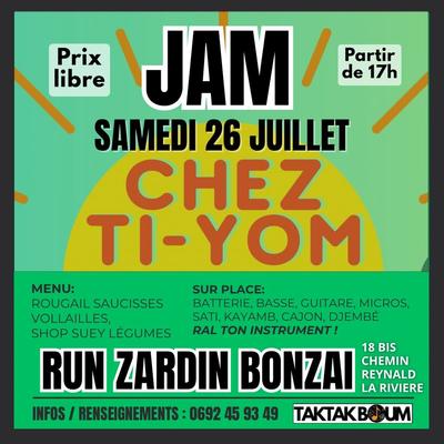 Jam à Saint-Louis de La Réunion chez Run Zardin Bonzai