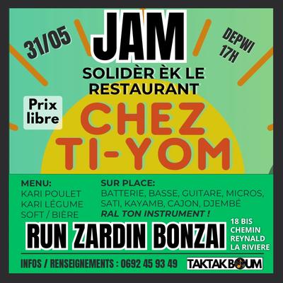 Jam à Saint-Louis de La Réunion chez Run Zardin Bonzai