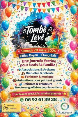 Tombé… Levé à l’Étang-Salé