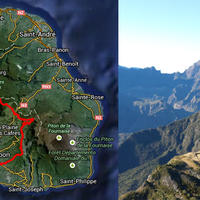 Grand Raid 2014 Illustration Carte Photo