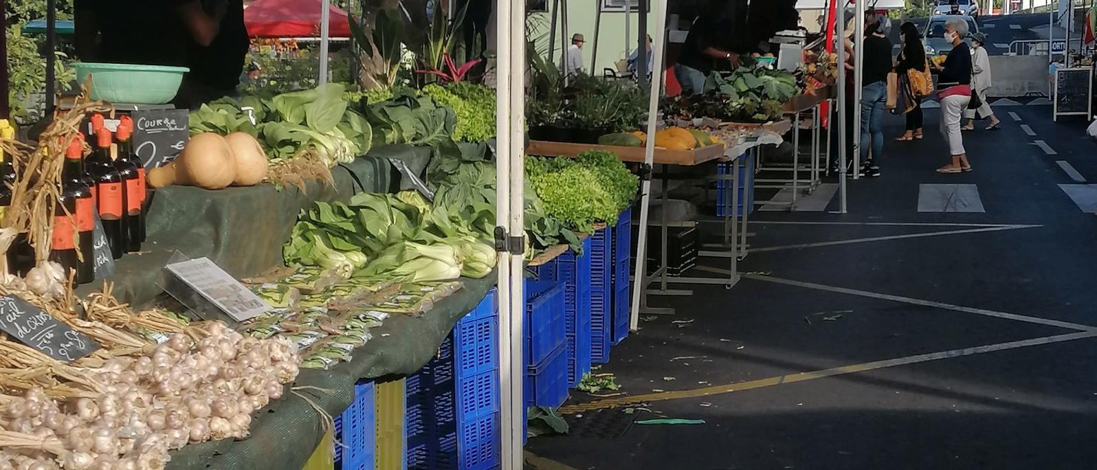 Marché de La Rivière Saint-Louis (Ile de la Réunion - 974)