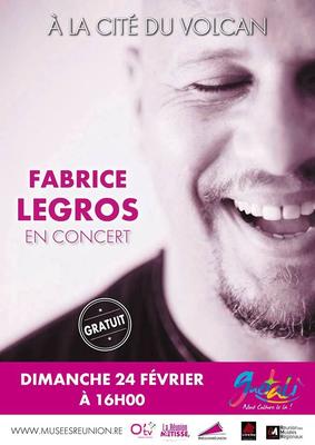 Concert de Fabrice Legros à La cité du volcan 