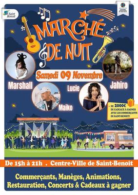 Marché de nuit - Saint-Benoît - La Réunion