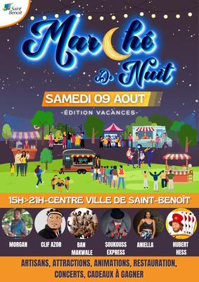 Marché de nuit - Saint-Benoît - La Réunion