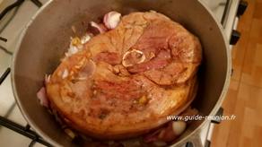 Rouelle de porc à la casserole - Recette de la Réunion