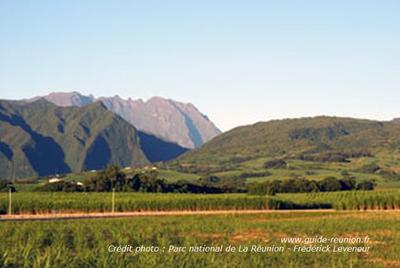 Paysage de Saint-André (crédit photo : Parc national de La Réunion - Stéphane Michel)