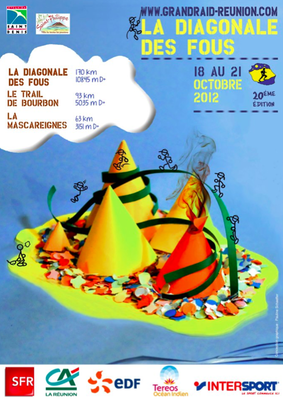 Affiche de la diagonale des fous 2012