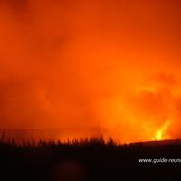 Volcan de la Réunion en éruption (image d'illustration - Photo de l'éruption d'avril 2007)