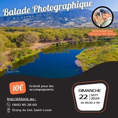 Balade photographique, guidée avec Arnaud artiste photographe