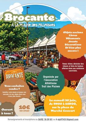 Brocante à La Plaine des Palmistes