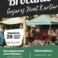Brocante à Saint-Joseph