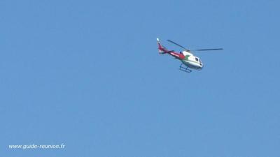 Hélicoptère à la Réunion