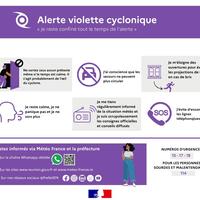 Alerte violette cyclonique