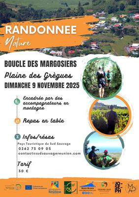 Rando boucle des Margosiers - Fête du Safran - Plaine des Grègues