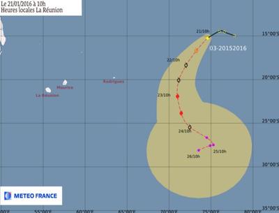 Cyclone Corentin : prévisions météo