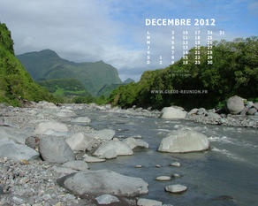 Calendrier Décembre 2012