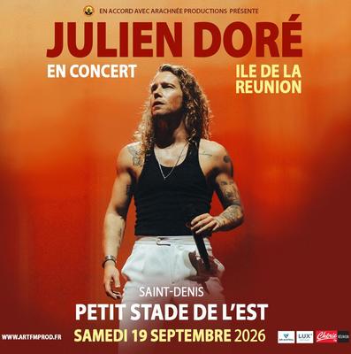 Julien Doré en concert à La Réunion